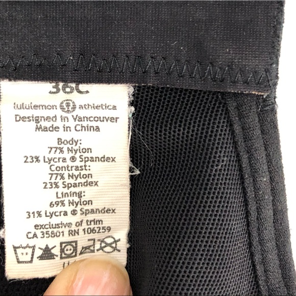 Lululemon high impact ta ta tamer sports bra 36C - Picture 8 of 8